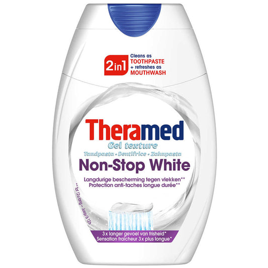 Theramed - Tandpasta - 2 in 1 - Non Stop Whitening - 75ml