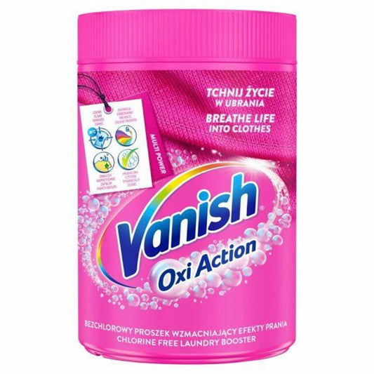 Vanish Oxi Action - Vlekverwijderaar - Poeder - Colour - Pink - Multi Power - 625g