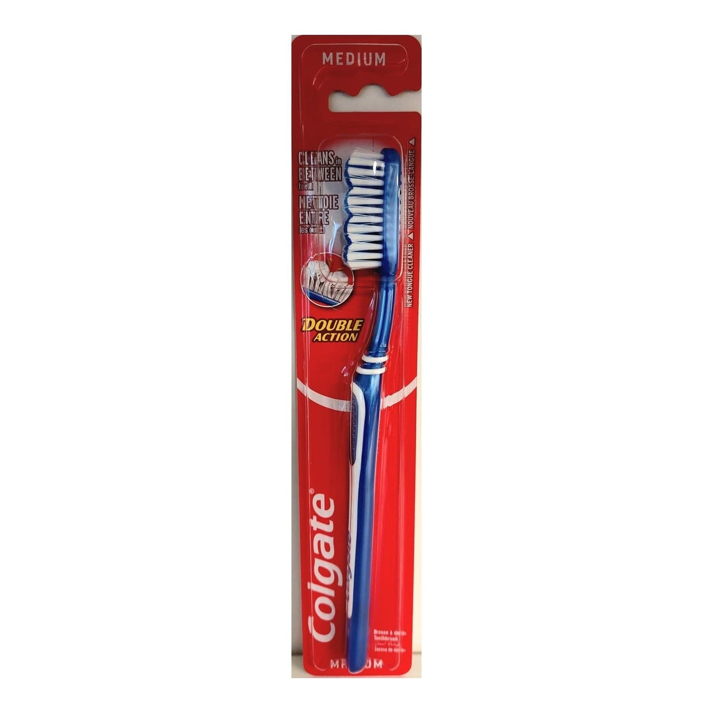 Colgate - Tandenborstel - Double Action - Medium - 1 Stuk