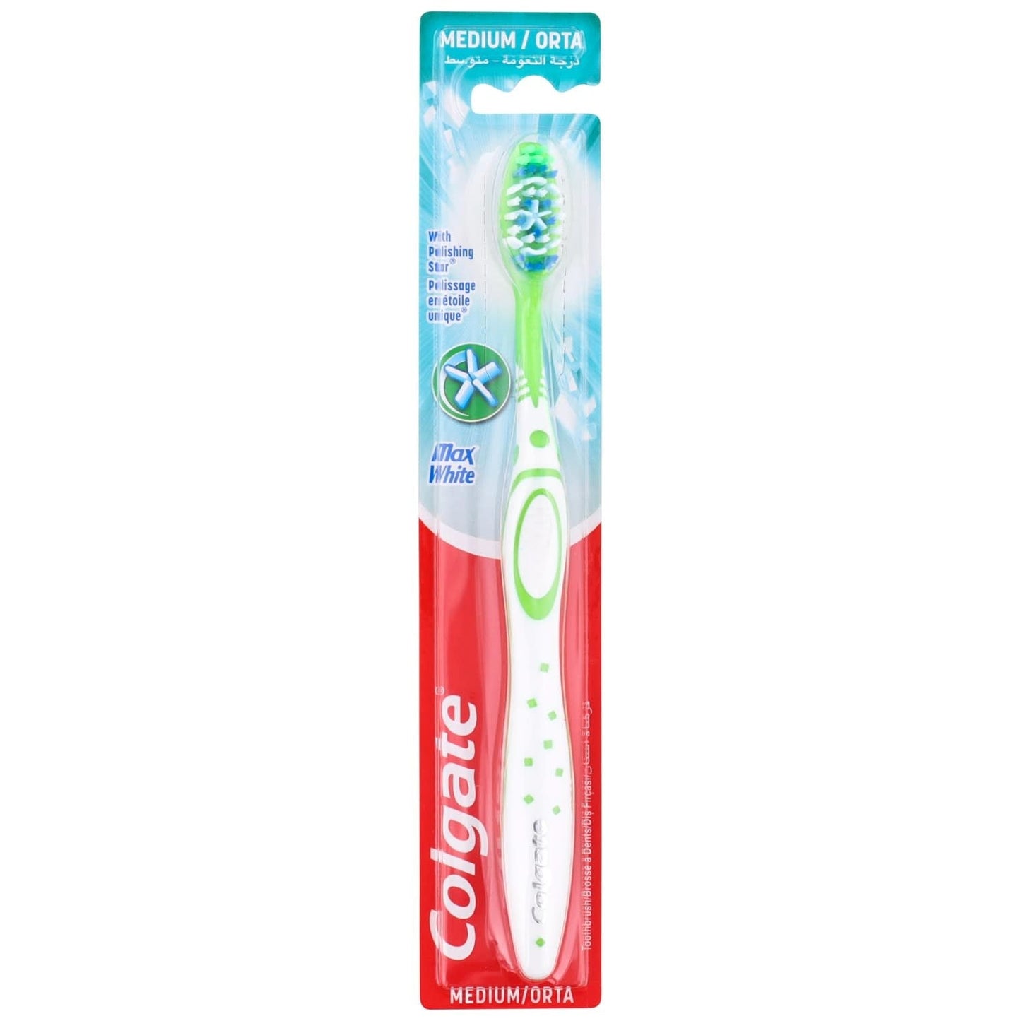 Colgate - Tandenborstel - Max White - Medium - 1 Stuk