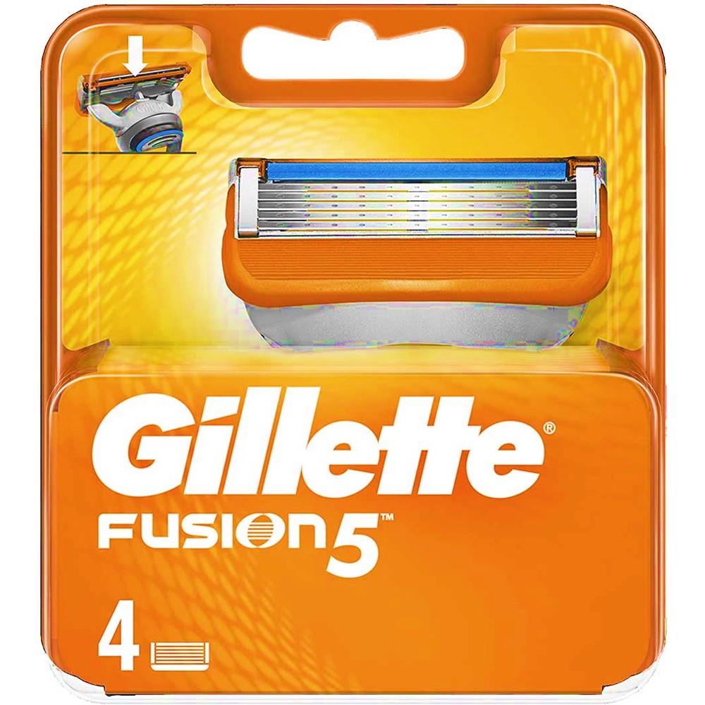 Gillette Fusion5 - Scheermesjes - 5 Messen - 4 Stuks