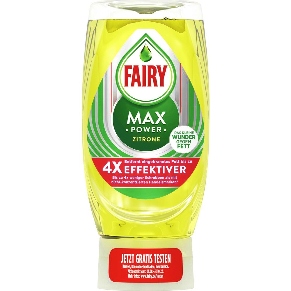 Fairy - Afwasmiddel - Max Power - Zitrone - 370ml