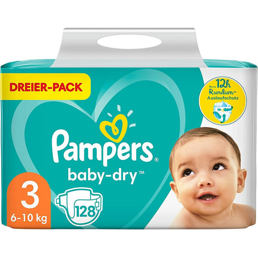 Pampers Baby-Dry - Luiers - 3 - 6-10 kg - 128st