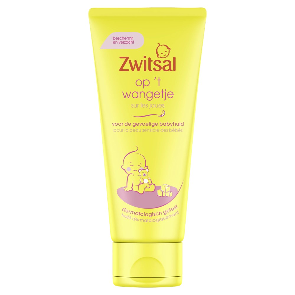 Zwitsal - Baby Huidverzorging - Baby Creme - Op 't Wangetje - 100ml