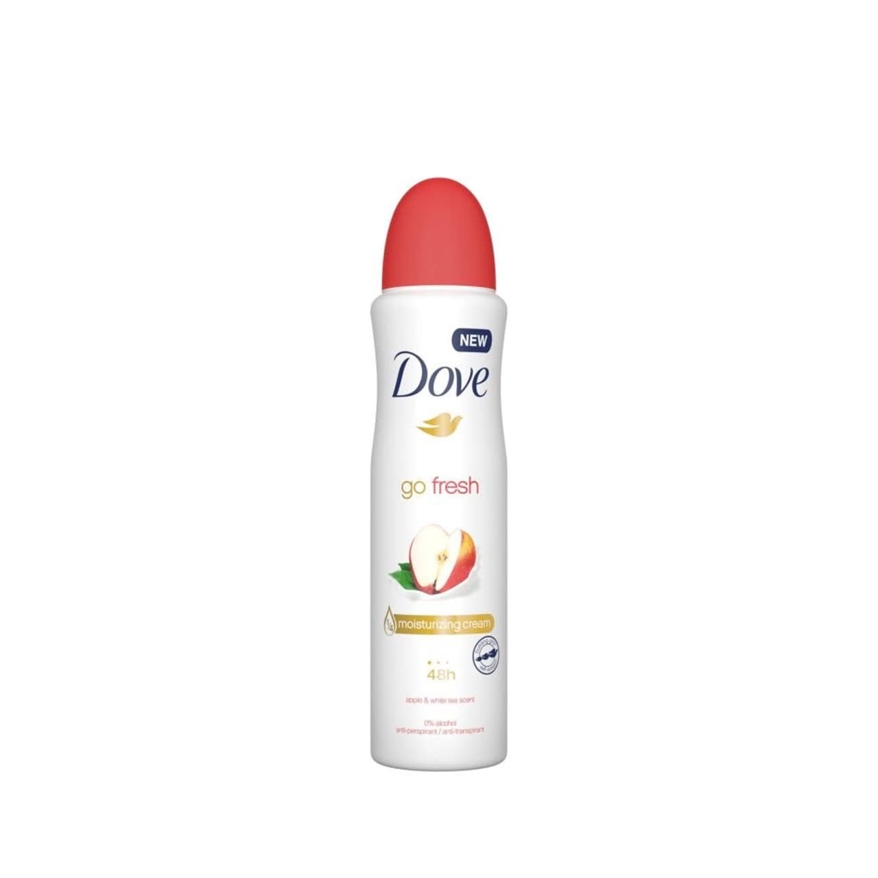 Dove - Deodorant - Spray - Go Fresh - Apple & White Tea Scent - 150ml