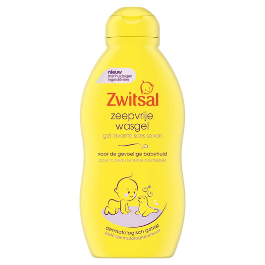 Zwitsal - Baby Huidverzorging - Baby Douchegel - Zeepvrije Wasgel - Regular - 200ml