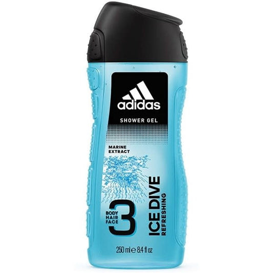 Adidas - Douchegel - Ice Dive - 3 in 1 - 250ml