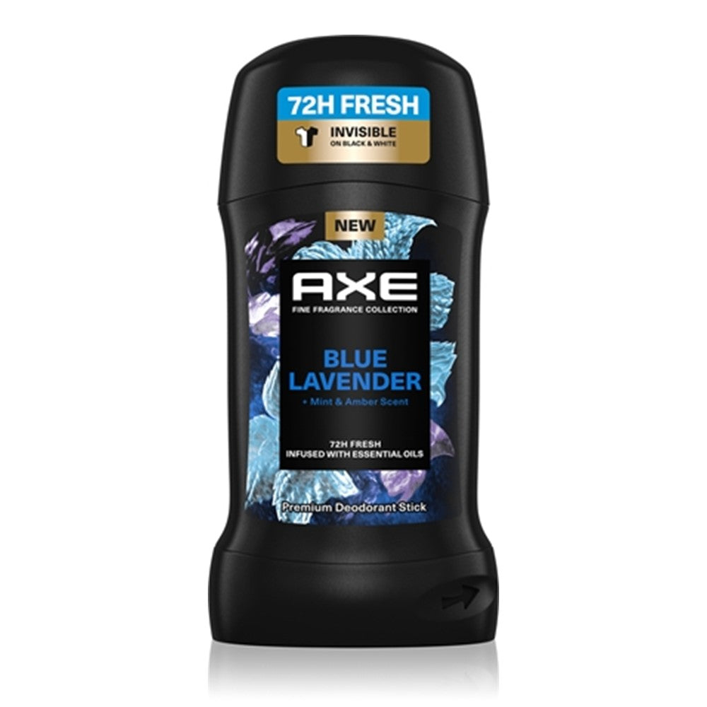 Axe - Deodorant - Stick - Blue Lavender - Mint & Amber 72H - 50ml