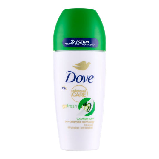 Dove - Deodorant - Roller - Advanced Care - Go Fresh - Cucumber - 50ml