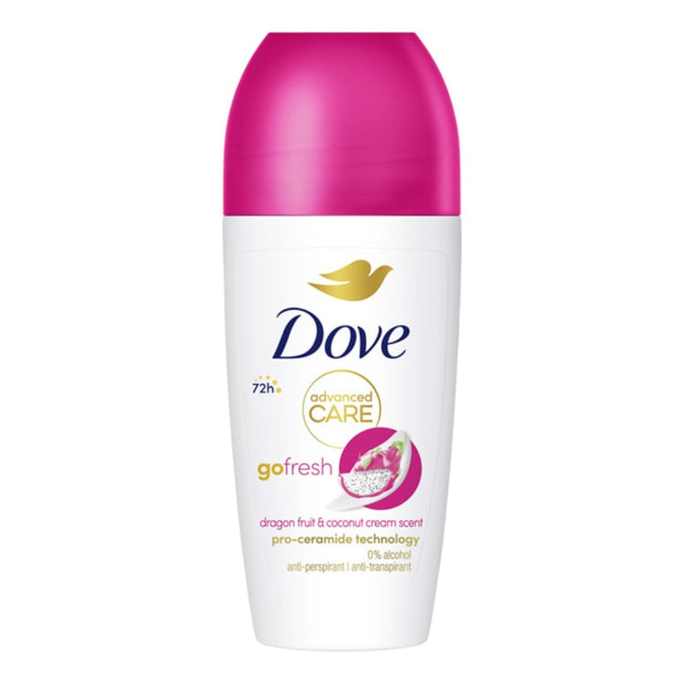 Dove - Deodorant - Roller - Advanced Care - Dragonfruit & Coconut Cream - 72h - 50ml