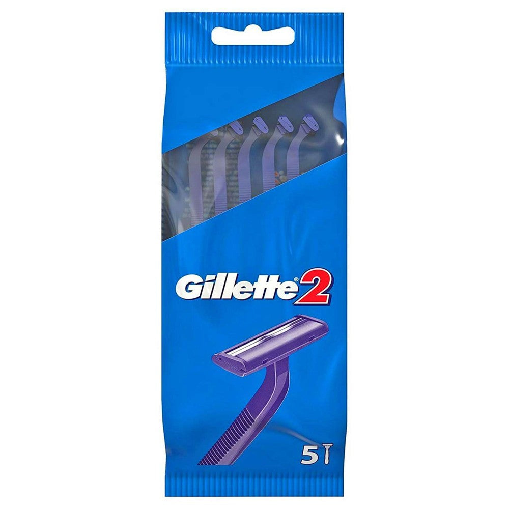 Gillette - Scheermesjes - 2 Messen - 5 Stuks