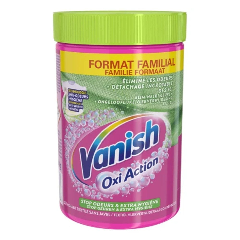 Vanish - Vlekverwijderaar - Poeder - Oxi Action - Pink Powder - 750mg