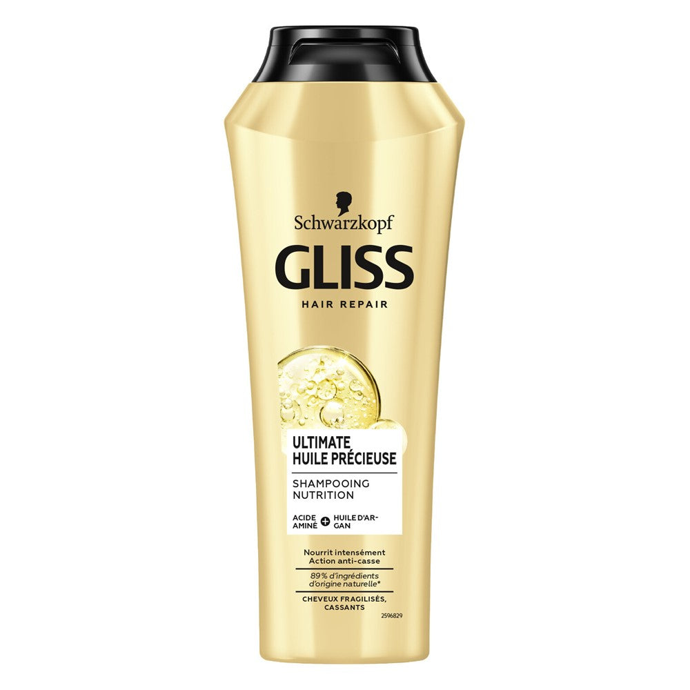 Gliss Kur - Shampoo - Ultimate Precious Oil - 250ml