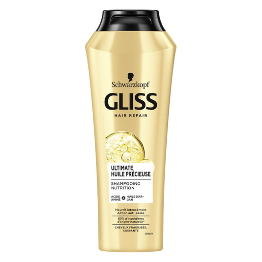 Gliss Kur - Shampoo - Ultimate Precious Oil - 250ml