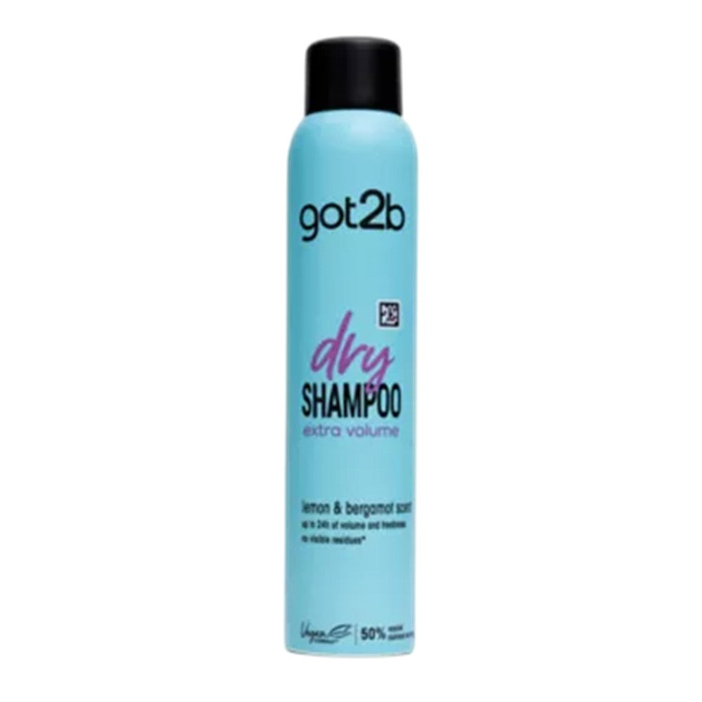 Got2b - Shampoo - Droogshampoo - Extra Volume - Lemon & Bergamot - 200ml