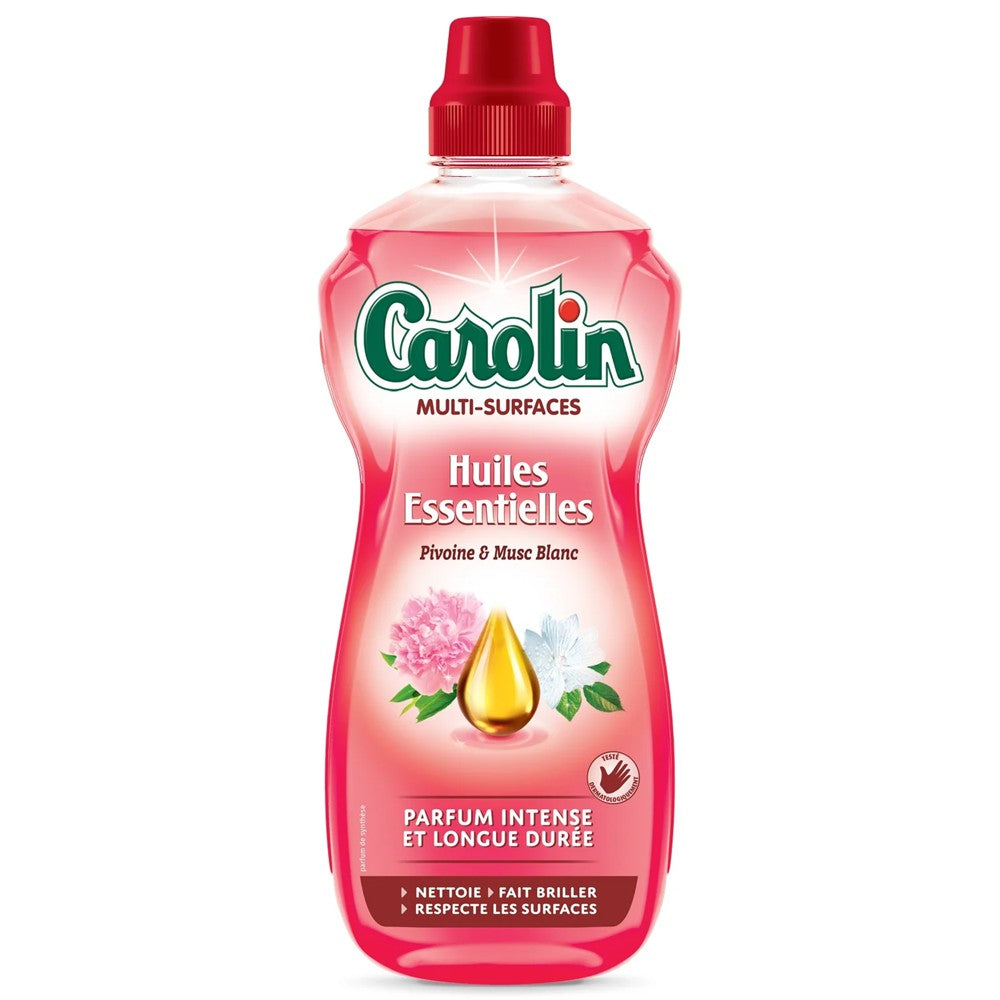 Carolin - Allesreiniger - Essential Oils - Peony & White Musk - 1L