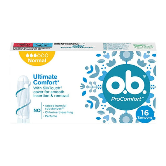 O.B. ProComfort - Tampons - Ultimate Comfort - 3 Normal - 16 Stuks