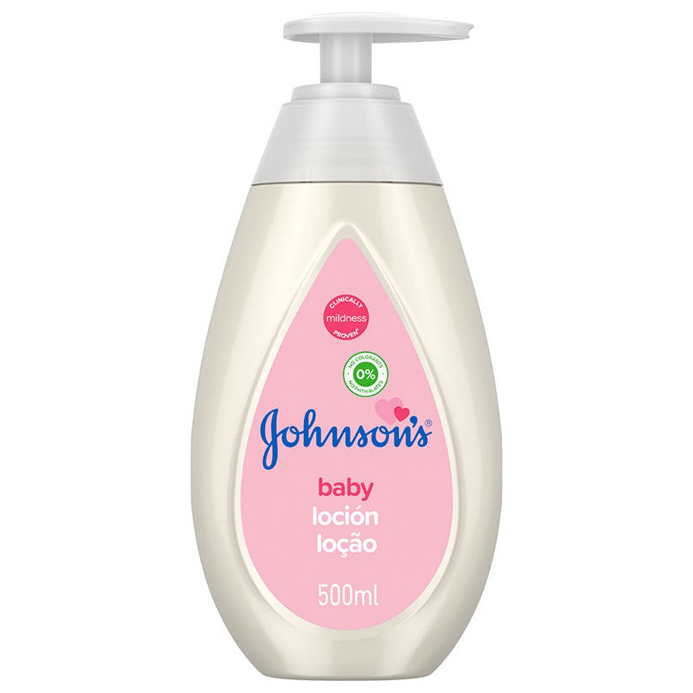 Johnson's - Baby Huidverzorging - Baby Lotion - Met Pomp - Soft - 500ml