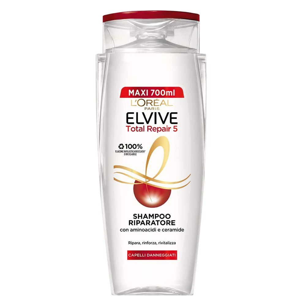 L'Oreal Elvive - Shampoo - Total Repair 5 - Keratin - 700ml