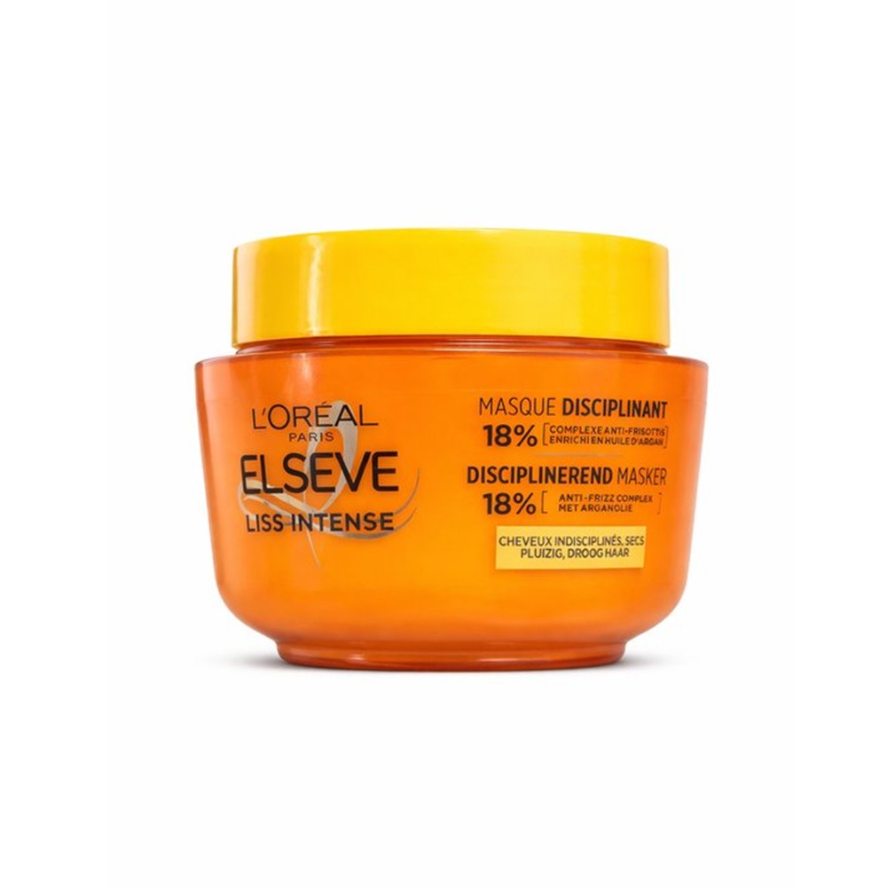 L'Oreal Paris Elseve - Haarmasker - Liss Intense  - Arganolie - 300ml