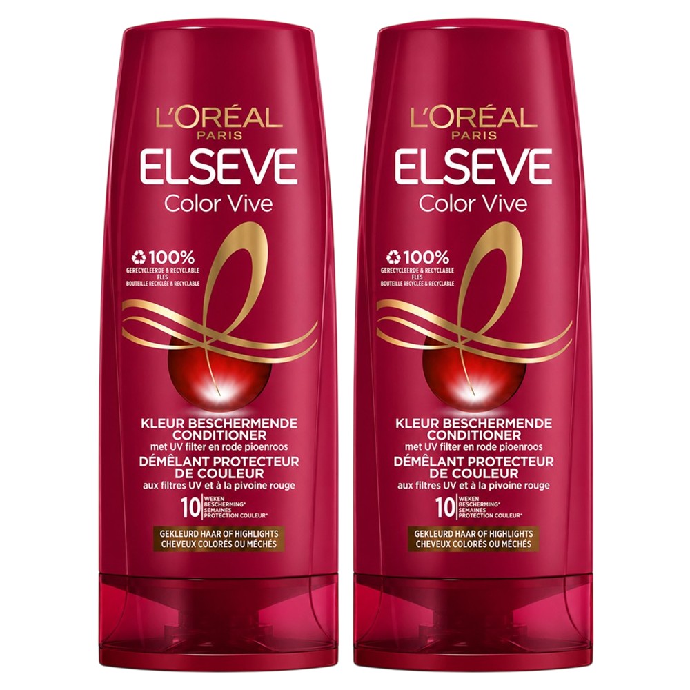 L'Oreal Paris Elseve - Conditioner - Color Vive - Color Protection - 2x250ml