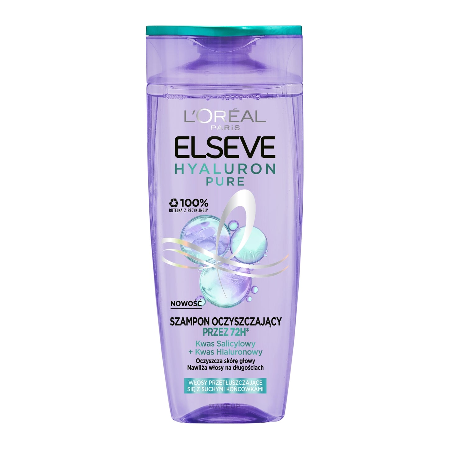 L'Oreal Elseve - Shampoo - Hyaluron Pure - Salicylic acid - 400ml