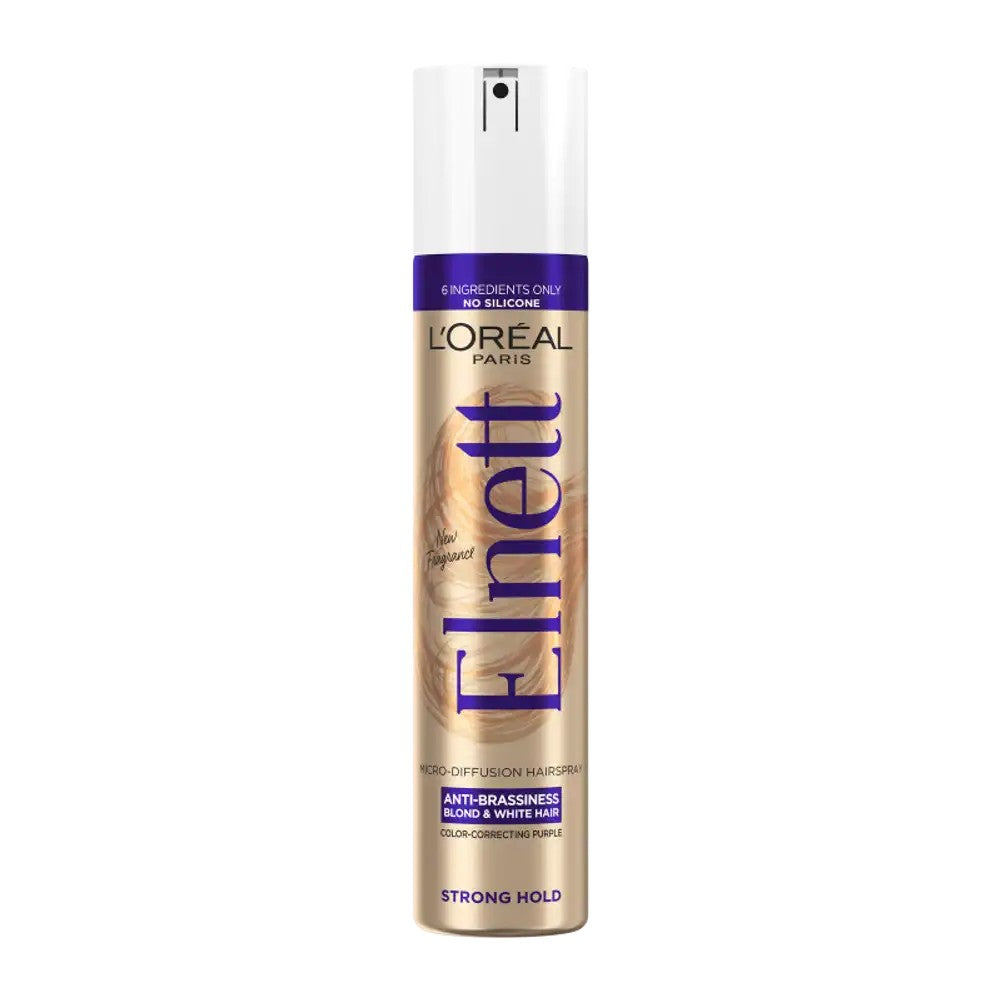 L'Oreal Paris - Haarspray - Elnett - Strong Fixatie - Blond & Wit Haar - 300ml