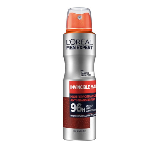 L'Oreal Paris Men Expert - Deodorant - Spray - Invincible-96h - 150ml