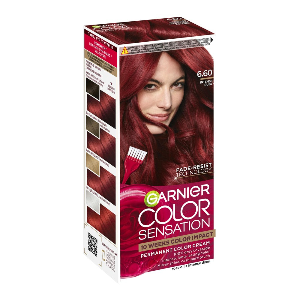 Garnier - Haarverf - Color Sensation - 6.60 - Rouge Intense - 112ml