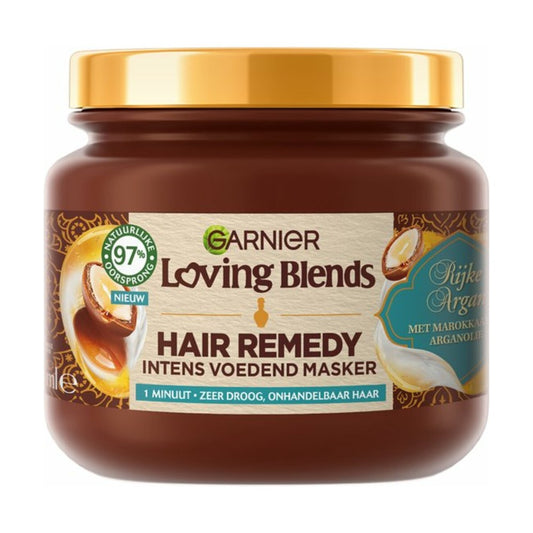 Garnier Loving Blends - Haarmasker - Hair Remedy Rich Argan - 340ml