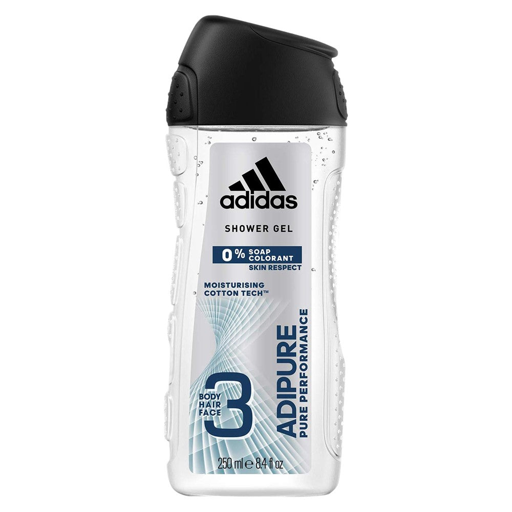 Adidas - Douchegel - 3in1 - Adipure - Pure Performance - 250ml