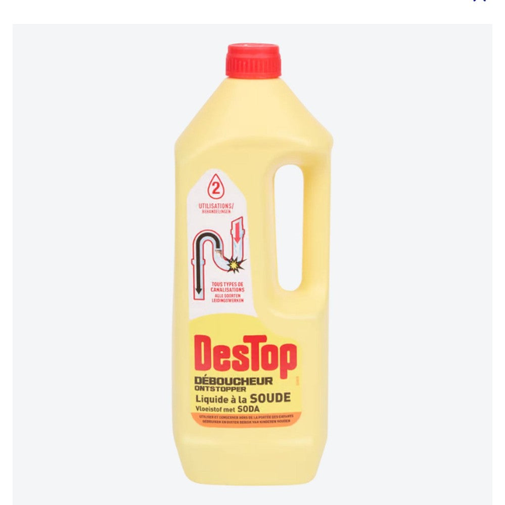 Destop - Ontstopper - Vloeibaar - With Soda - 1L