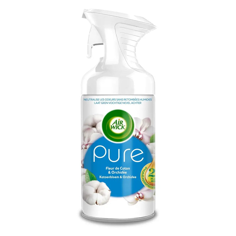 Air Wick - Luchtverfrisser - Spray - Pure - Cotton & Orchid - 250ml