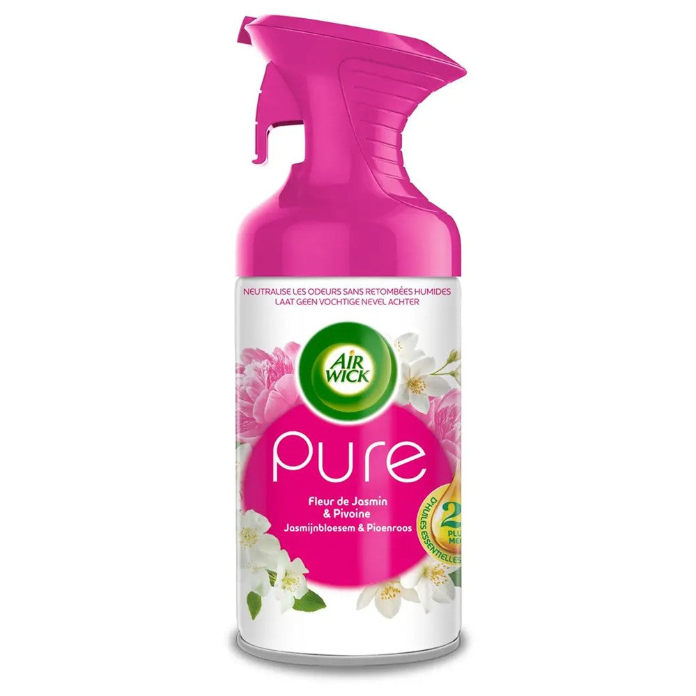 Air Wick - Luchtverfrisser - Spray - Pure - Jasmine & Peony - 250ml