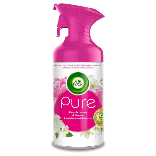 Air Wick - Luchtverfrisser - Spray - Pure - Jasmine & Peony - 250ml