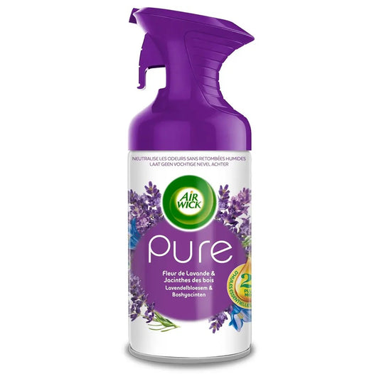 Air Wick - Luchtverfrisser - Spray - Pure - Lavender & Bluebells - 250ml
