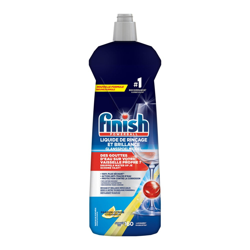 Finish - Vaatwas - Glansspoelmiddel - Rinse & Shine Aid  - Lemon  - 800ml