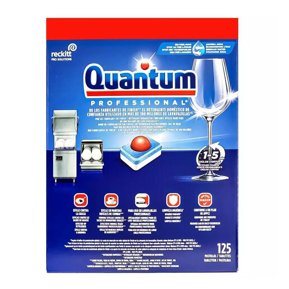 Finish Quantum - Vaatwas - Capsule - Quantum - Professional - 125 Tabs