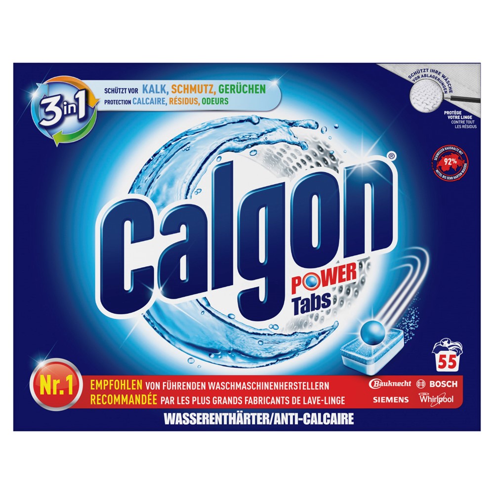 Calgon - Vaatwas - Tablet - Power Tabs - 55Wb/715g