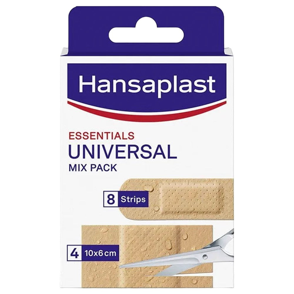 Hansaplast - Pleisters - Essentials - Universal - Mix Pack - 12 Stuks