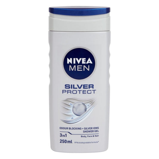 Nivea Men - Douchegel - Silver Protect - 3in1 - 250ml