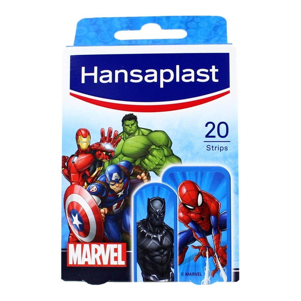 Hansaplast - Pleisters - Marvel For Kids - 20 Stuks