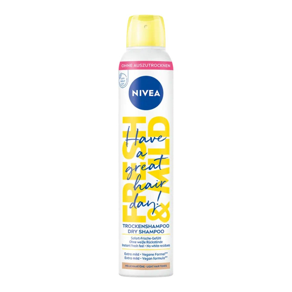 Nivea - Droogshampoo - Spray - Fresh & Mild - Light Hair Tones - 200ml