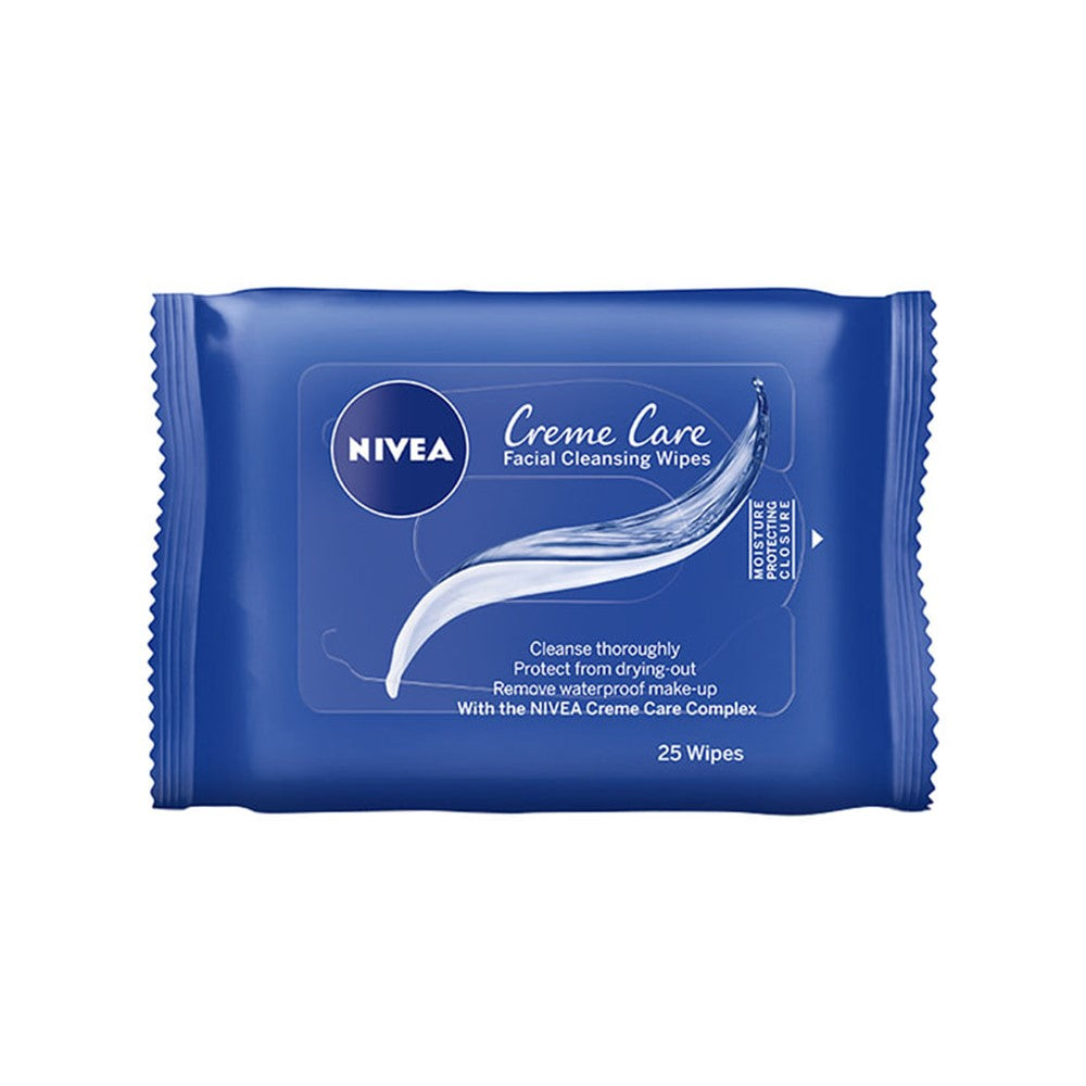 Nivea - Gezichtsreiniging - Doekjes - Cream Care - 3in1 - 25 Stuks