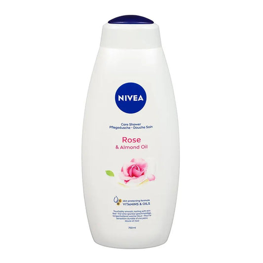 Nivea - Douchegel - Rose & Almond Oil - 750ml