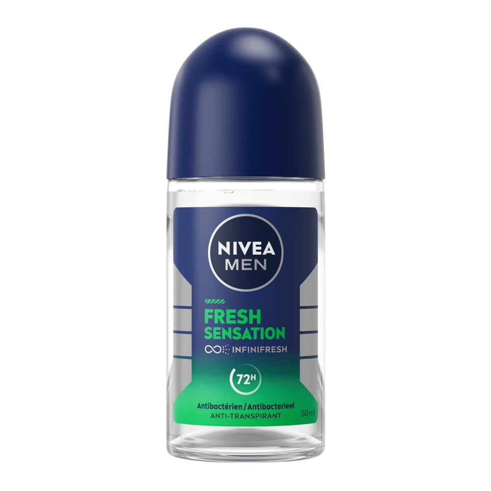 Nivea Men - Deodorant - Roller - Fresh Sensation - Infinifresh - 72h - 50ml