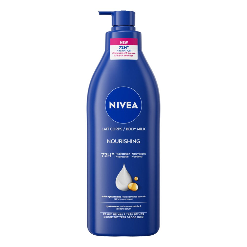Nivea - Bodylotion - Nourishing - 72H - Met Pomp - 400ml