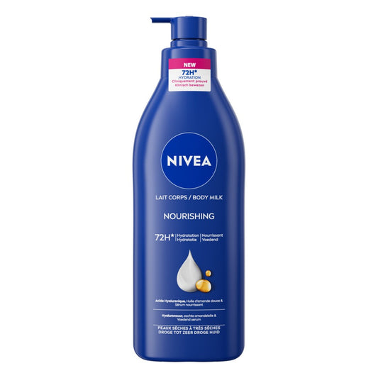 Nivea - Bodylotion - Nourishing - 72H - Met Pomp - 400ml