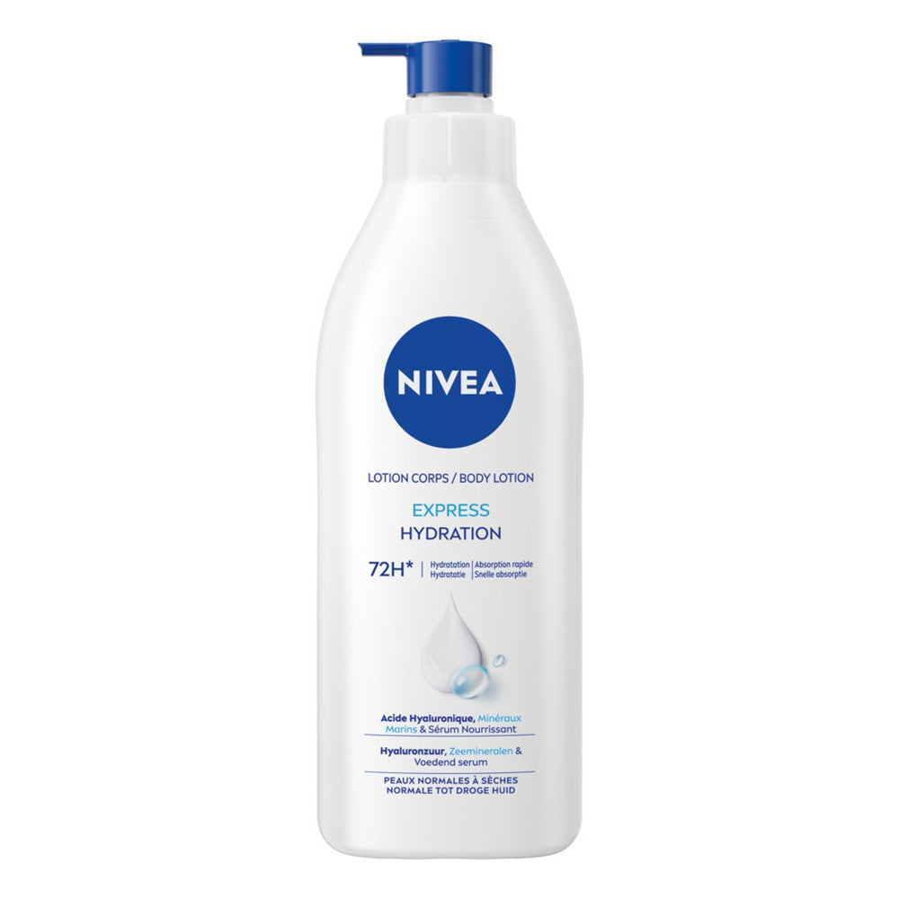 Nivea - Bodylotion - Express Hydration - 72H - Met Pomp - 400ml