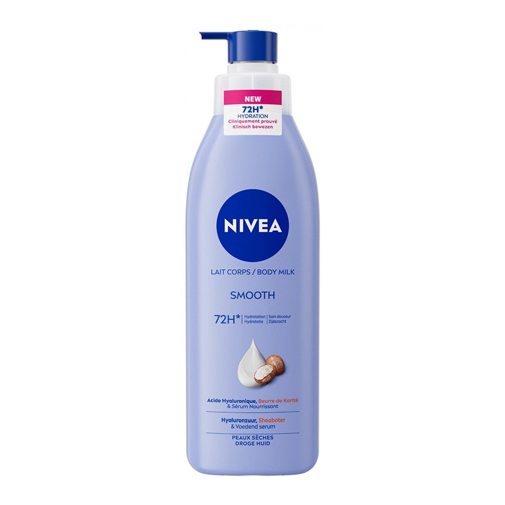 Nivea - Bodylotion - Smooth - 72H - Met Pomp - 400ml